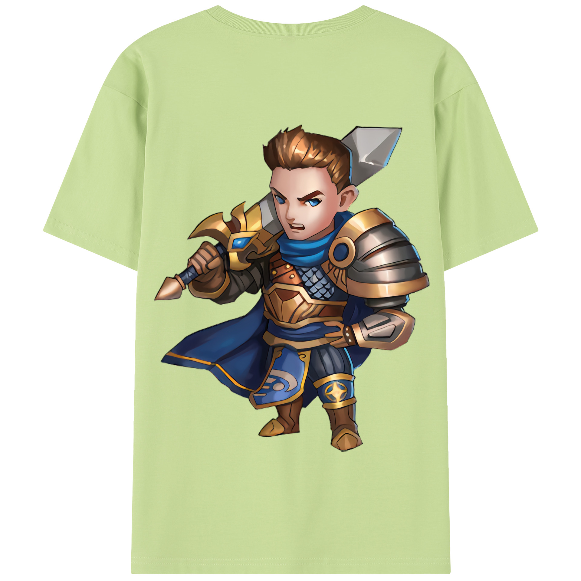 リーグ・オブ・レジェンド League of Legends LOL 綿100％半袖Tシャツ（背面プリント）